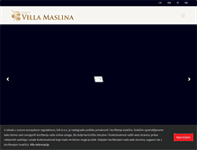Tablet Screenshot of karlic-villamaslina.com